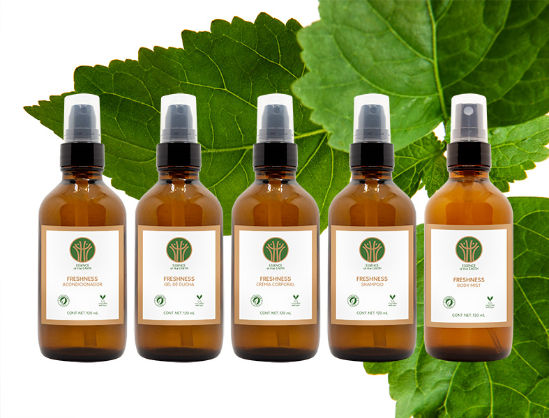 Línea amenidades Freshness Essence of the Earth