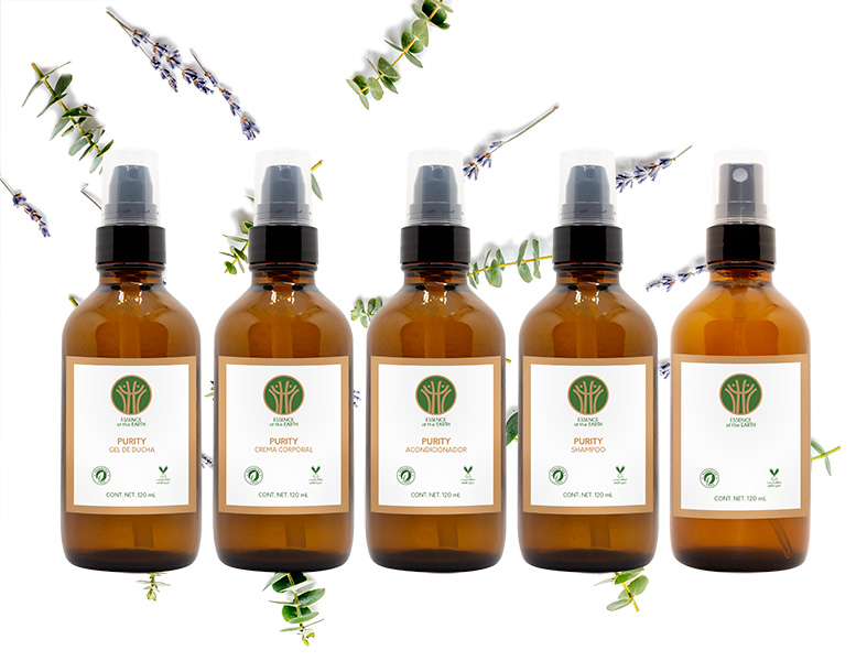 Línea amenidades Purity Essence of the Earth